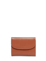 Portefeuille Leder Lancaster Beige paris pm 24