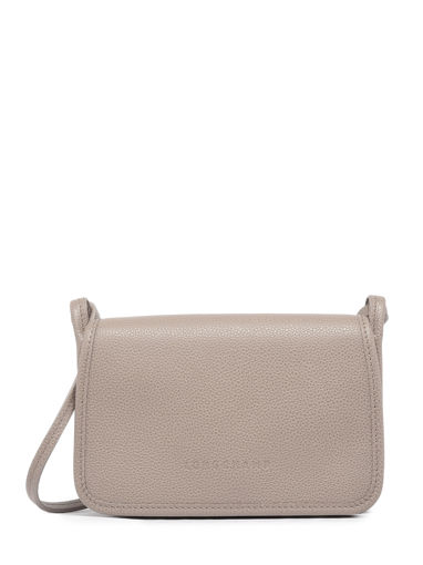 Longchamp Le foulonné Clutch Bruin