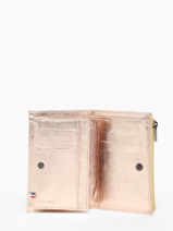 Portefeuille Leder Etincelle Iris�e Etrier Roze etincelle irisee EETI619-vue-porte