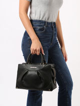 Handtas Enzo Michael kors Zwart enzo F3G6ES2L-vue-porte