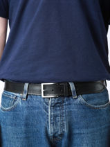 Riem Petit prix cuir belt 35-vue-porte