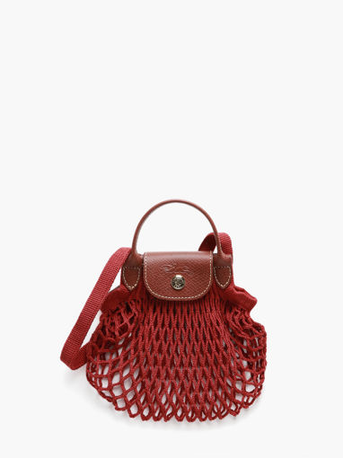 Longchamp Le pliage filet Clutch Bruin
