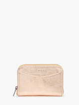 Portemonnee Leder Etincelle Irisée Etrier Goud etincelle irisee 74701