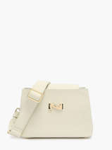 Cross Body Tas Poppy Leder Nathan baume Beige eden 2