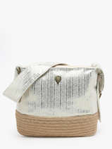 Shoppingtas Guimauve Le voyage en panier Wit guimauve PM750