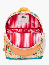 Rugzak Hello hossy Oranje cool kids P6-vue-porte