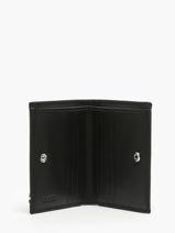Kaarthouder Leder Hugo boss Zwart iconic HLE421A-vue-porte