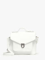 Cross Body Tas Melle George Xs Vedette Leder Paul marius Wit vedette GEORXVED