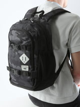 Rugzak 2 Compartimenten Rip curl Zwart camo 14YMBA-vue-porte
