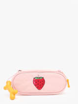 Pennenzak Oak 1 Compartiment Stones and bones Roze girls G