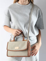 Cross Body Tas Laelia Woomen Beige laelia WLAE03-vue-porte