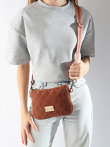 Cross Body Tas Lotier Woomen Oranje lotier WLOT63-vue-porte