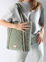 Schoudertas Lotier Woomen Groen lotier WLOT62-vue-porte