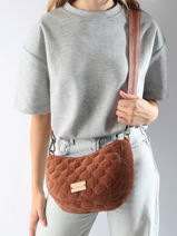 Cross Body Tas Lotier Woomen Oranje lotier WLOT61-vue-porte