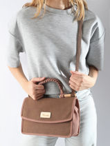Cross Body Tas Laelia Woomen Bruin laelia WLAE03-vue-porte