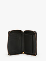 Portefeuille Leder Pinko Zwart love bag icon A0F1-vue-porte