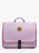 Boekentas 2 Compartimenten Cabaia Violet school S