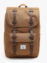 Rugzak 1 Compartiment Met 13" Laptopvak Herschel Bruin classics 11391