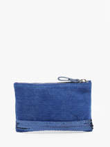 Portemonnee Le Cabas Linnen Vanessa bruno Blauw cabas lin 31V42017