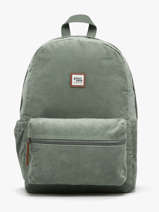 Rugzak 2 Compartimenten Basilic pepper Groen delhi BDEH02