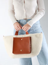 Handtas Winter Vanessa wu Bruin winter MA0117-vue-porte