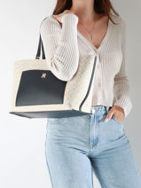 Handtas Th Distinct Tommy hilfiger Blauw th distinct AW16706-vue-porte