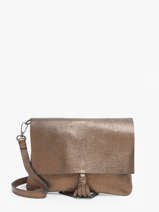 Cross Body Tas Caviar Leder Milano Bruin caviar CA22112