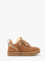 Sneakers Lowmel Uit Leder Ugg Bruin women 1144032