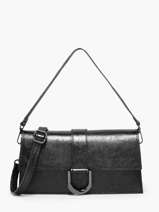 Schoudertas Nine Leder Milano Zwart nine NI24066