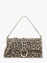 Schoudertas Velvet Leopardo Leder Milano Veelkleurig velvet leopardo VL24066
