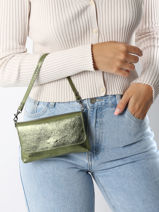 Cross Body Tas Nine Leder Milano Groen nine NI24063-vue-porte