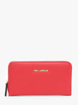 Portefeuille Ted lapidus Rood jara TLMQ1501