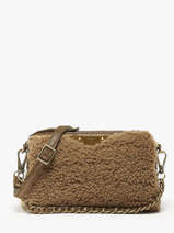 Cross Body Tas Vintage Leder Mila louise Veelkleurig vintage 23673XST