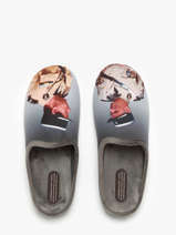 Pantoffels La maison de l'espadrille Grijs men 7