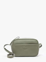 Cross Body Tas City Court Leder Lacoste Groen city court NF4506IE