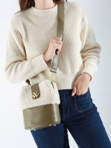 Cross Body Tas Winter Vanessa wu Groen winter MA0111-vue-porte