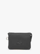 Portemonnee 2 Compartimenten Leder Nathan baume Zwart original n 302N