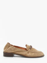 Mocassins Ides Uit Leder Mam'zelle Goud women CSIUV24