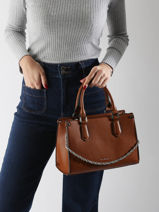 Handtas /cross Body Milan Mac alyster Bruin milan 331-vue-porte