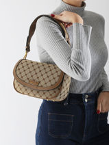 Schoudertas /cross Body Clemence Mac alyster Bruin clemence 3-vue-porte