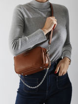 Cross Body Tas Milan Mac alyster Bruin milan 335-vue-porte