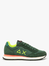 Sneakers Tom Fluo Sun68 Groen men Z44102
