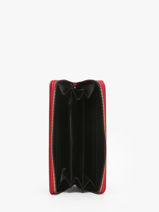 Portefeuille Met Kaarthouder Miniprix Rood grained 78SM2630-vue-porte