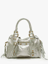 Schoudertas Nine Leder Milano Goud nine NI24092