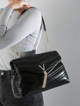 Cross Body Tas Privilege Valentino Zwart privilege VBS8DN09-vue-porte