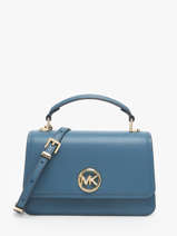 Cross Body Tas Delancey Leder Michael kors Blauw delancey T4GD8C5L