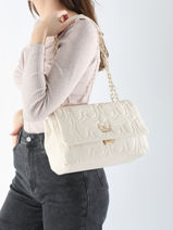 Cross Body Tas Turchese By byblos Wit turchese BS28A03-vue-porte
