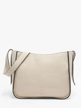 Schoudertas M Foudre Leder Etrier Beige foudre EFOD087M