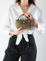 Longchamp Le pliage green Pochette/trousse Groen-vue-porte