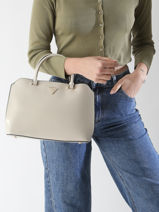 Handtas Arnela Guess Beige arnela NG949606-vue-porte